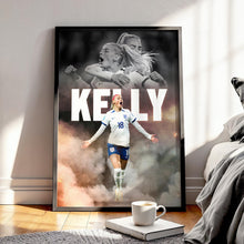 Chloe Kelly Football Poster England Women's Football Art Print 4396427510