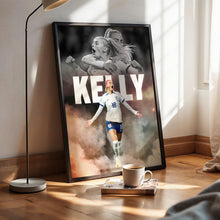 Chloe Kelly Football Poster England Women's Football Art Print 4396427510