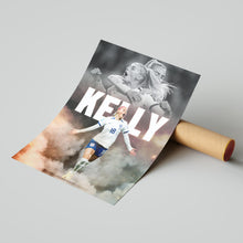 Chloe Kelly Football Poster England Women's Football Art Print 4396427510