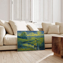 Christian Artwork Art Jesus with Lamb TV Art, Serene landscape Samsung Art of vintage Jesus Art -