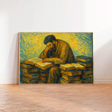Christian Artwork St Augustine of Hippo Wall Art, Serene Print of a contemplative St. Augustine