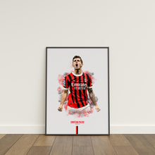 Christian Pulisic AC Milan Poster Serie A Football Wall Art 4343242593