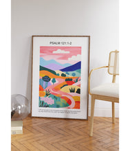 Christian Wall Art Print, Religious Poster, Digital Faith Poster, Bible Verse Print, Psalm Scripture Print, Baptism Gift, Gift for Christian 1743432020 3651