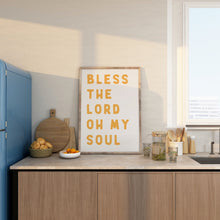 Christian Wall Art Yellow Tropical Bible Verse Print (Digital Download) 1771204197