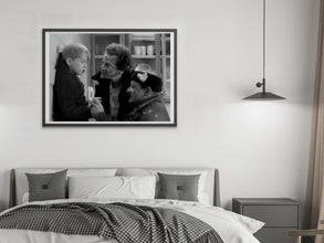 Christmas Home Decor, Funny Retro Movie Poster, Black and White, Kevin 90's Comedy Christmas Gift, Best Movies of All Time, Digital Download 1824265789