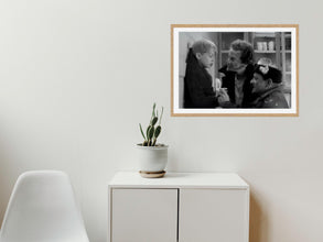 Christmas Home Decor, Funny Retro Movie Poster, Black and White, Kevin 90's Comedy Christmas Gift, Best Movies of All Time, Digital Download 1824265789