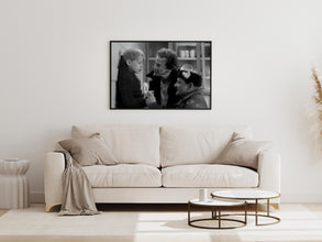 Christmas Home Decor, Funny Retro Movie Poster, Black and White, Kevin 90's Comedy Christmas Gift, Best Movies of All Time, Digital Download 1824265789