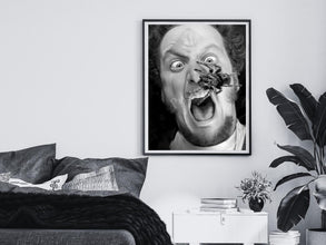 Christmas Movie Poster, Funny Marv Scream Face Wall Art, Christmas Movie Gift, Comedy, Kevin Escape Print, Scary Wall Art, Digital Download 1825323719