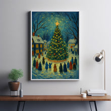 Christmas Tree Wall Art Cute Christmas Holiday Art Christmas Decor Cute Winter Decor Idea Christmas
