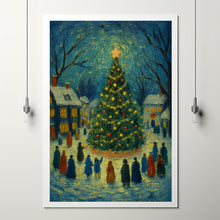 Christmas Tree Wall Art Cute Christmas Holiday Art Christmas Decor Cute Winter Decor Idea Christmas