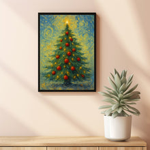 Christmas Tree Wall Art Print, Christmas Wall Art, Christmas Gift Wall Art, Primitive Holiday Decor