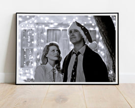 Christmas Vacation Movie Poster, Chevy Chase, Black and White Photo, Printable Christmas Wall Art, Shitters Full Poster, Digital Download 1613068023