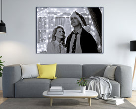 Christmas Vacation Movie Poster, Chevy Chase, Black and White Photo, Printable Christmas Wall Art, Shitters Full Poster, Digital Download 1613068023