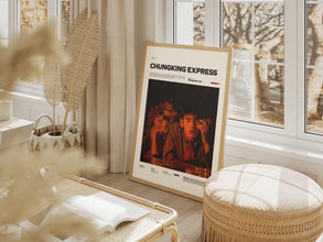 Chungking Express Poster, Wong Kar-wai Cult Movie Chungking Express Print, Brigitte Lin and Takeshi Kaneshiro Poster, Movie Wall Art Idea 4301881093