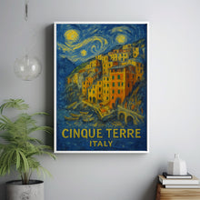 Cinque Terre City Travel Print, Cinque Terre Italy Travel Poster Print, Italy City Wall Art, Cinque Terre Travel Wall Decor