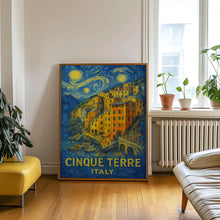Cinque Terre City Travel Print, Cinque Terre Italy Travel Poster Print, Italy City Wall Art, Cinque Terre Travel Wall Decor