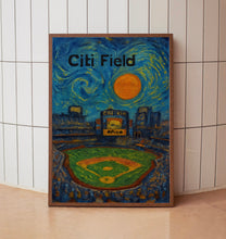 Citi Field Poster, Mets Poster, Minimalist, Helvetica, Mid-Century Modern, Baseball Art, Baseball Stadium Poster, New York Mets