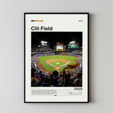 Citi Field Poster, New York Mets Poster Print, MLB Stadium Poster, Baseball Fan Gift Print