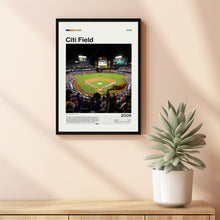 Citi Field Poster, New York Mets Poster Print, MLB Stadium Poster, Baseball Fan Gift Print