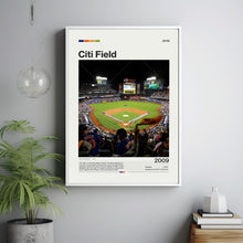 Citi Field Poster, New York Mets Poster Print, MLB Stadium Poster, Baseball Fan Gift Print