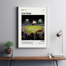 Citi Field Poster, New York Mets Poster Print, MLB Stadium Poster, Baseball Fan Gift Print