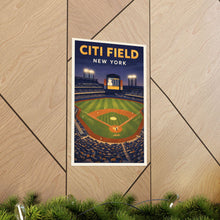 Citi Field Poster, New York Mets Stadium Art Print, Vintage Baseball Wall Art, NYC Ballpark Illustration, MLB Fan Gift 4441829128