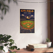 Citi Field Poster, New York Mets Stadium Art Print, Vintage Baseball Wall Art, NYC Ballpark Illustration, MLB Fan Gift 4441829128