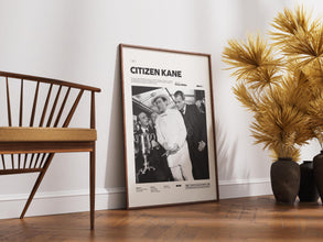 Citizen Kane Film Poster, Citizen Kane Alternative Movie Print, Orson Welles Cinematic Masterpiece Poster Print, Movie Room Decor 1885447875