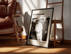 Citizen Kane Film Poster, Citizen Kane Alternative Movie Print, Orson Welles Cinematic Masterpiece Poster Print, Movie Room Decor 1885447875