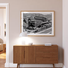 Citizens Bank Park Stadium Print, Philadelphia Phillies , MLB Print,Fan Poster, Black and White, Sport Print, Sport Decor, Baseball Gift 1850783896