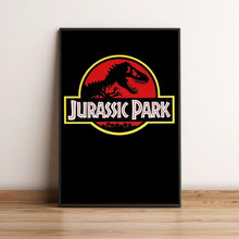 Classic Jurassic Park Movie Poster, Dinosaur T-Rex Sci-Fi Thriller Cult Film Art Print, 1990 Steven Spielberg Glossy Large Format Decor Gift 4333609409