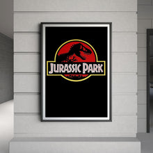Classic Jurassic Park Movie Poster, Dinosaur T-Rex Sci-Fi Thriller Cult Film Art Print, 1990 Steven Spielberg Glossy Large Format Decor Gift 4333609409