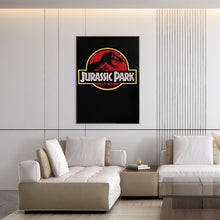Classic Jurassic Park Movie Poster, Dinosaur T-Rex Sci-Fi Thriller Cult Film Art Print, 1990 Steven Spielberg Glossy Large Format Decor Gift 4333609409