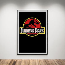 Classic Jurassic Park Movie Poster, Dinosaur T-Rex Sci-Fi Thriller Cult Film Art Print, 1990 Steven Spielberg Glossy Large Format Decor Gift 4333609409