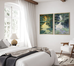 Claude Monet Exhibition Poster, Water lilies Claude Monet,  Monet Exhibition Print, Claude Monet Floral Print, Landscape wall art 1336874315