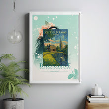 Clissold Park Poster, London Travel Print, Clissold House, Hackney, Stoke Newington, Victoria Park, London Wall Art Decor, East London, Gift