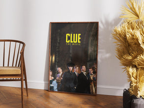 Clue Poster, Clue Movie Poster, High Quality Poster, Printable Wall Art, Movie Lovers Gift, Minimalist Poster, Vintage Retro Film Poster 1876060130