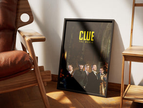 Clue Poster, Clue Movie Poster, High Quality Poster, Printable Wall Art, Movie Lovers Gift, Minimalist Poster, Vintage Retro Film Poster 1876060130