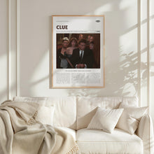 Clue, Jonathan Lynn, Retro Movie Poster, Custom Movie Poster Print 4421169578