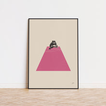 Clueless Inspired Poster  Mid Century Modern Poster  Minimalist Poster  Retro Art Print  Classic Movie  Gifts for her 1586997583