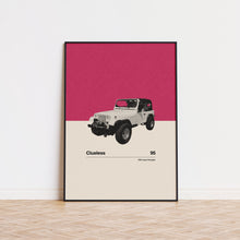 Clueless  Car in Movie Series  Mid Century Modern Poster  Minimalist Poster  Retro Art Print  Classic Movie  Gifts for her 1574157066