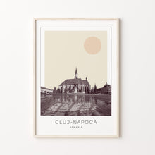 Cluj-Napoca Poster Print, Cluj-Napoca Travel Poster, Cluj-Napoca Minimalistic Wall Art, Cluj-Napoca, Romania 1868248106