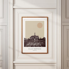 Cluj-Napoca Poster Print, Cluj-Napoca Travel Poster, Cluj-Napoca Minimalistic Wall Art, Cluj-Napoca, Romania 1868248106