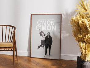 C'mon C'mon Poster, Gift for Him, Print Poster, Printable Wall Art, Mike Mills, Joaquin Phoenix, Woody Norman, Black and White Art, Retro 1877933476