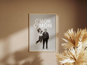C'mon C'mon Poster, Gift for Him, Print Poster, Printable Wall Art, Mike Mills, Joaquin Phoenix, Woody Norman, Black and White Art, Retro 1877933476