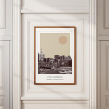 Columbus Poster Print, Columbus Travel Poster, Columbus Minimalistic Wall Art, Columbus, Georgia, United States 1882439425