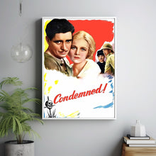 Condemned! 1929Poster Art Print Movie Posters Gift for Movie lovers