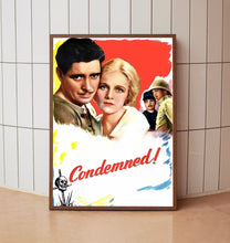 Condemned! 1929Poster Art Print Movie Posters Gift for Movie lovers
