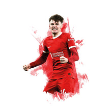Conor Bradley - 202324 - Home Kit - Football Poster - Football Print 1681869644