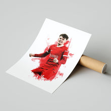 Conor Bradley - 202324 - Home Kit - Football Poster - Football Print 1681869644